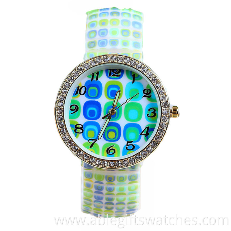 diamond colorful watch 